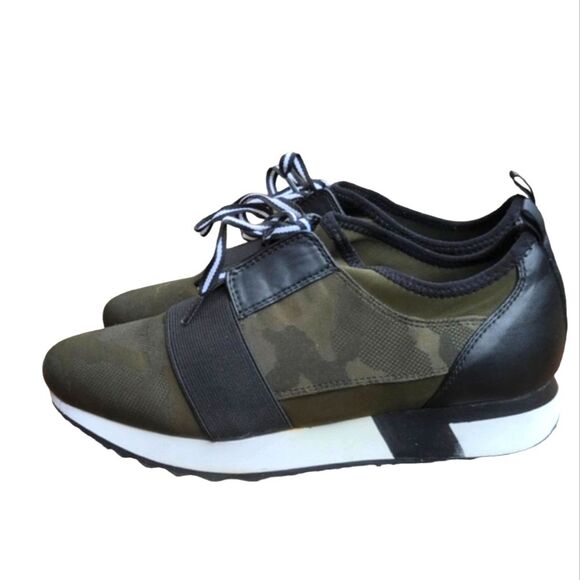 Steve Madden army print shoe - Picture 5 of 7